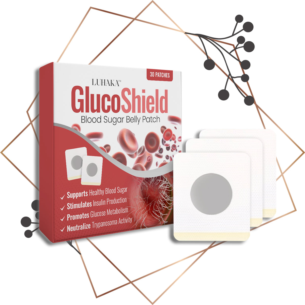 Luhaka™ GlucoShield Blood Sugar Belly Patch 🍀 4