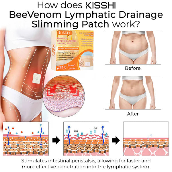 KISSHI™ BeeVenom Lymphatic Drainage Slimming Patch