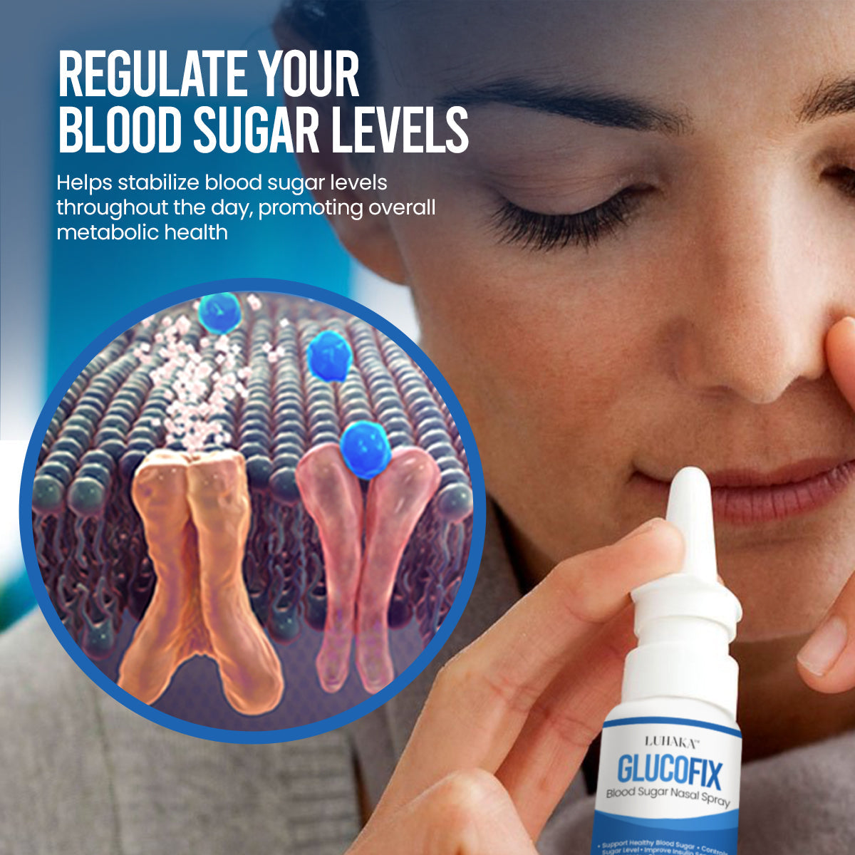 Luhaka™ GlucoFix Blood Sugar Nasal Spray-HM1