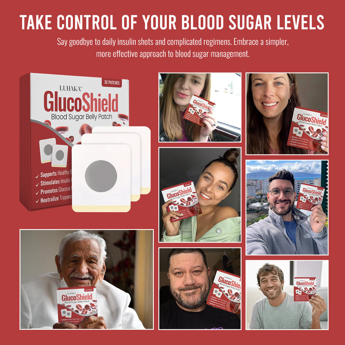 Luhaka™ GlucoShield Blood Sugar Belly Patch -Ultra10