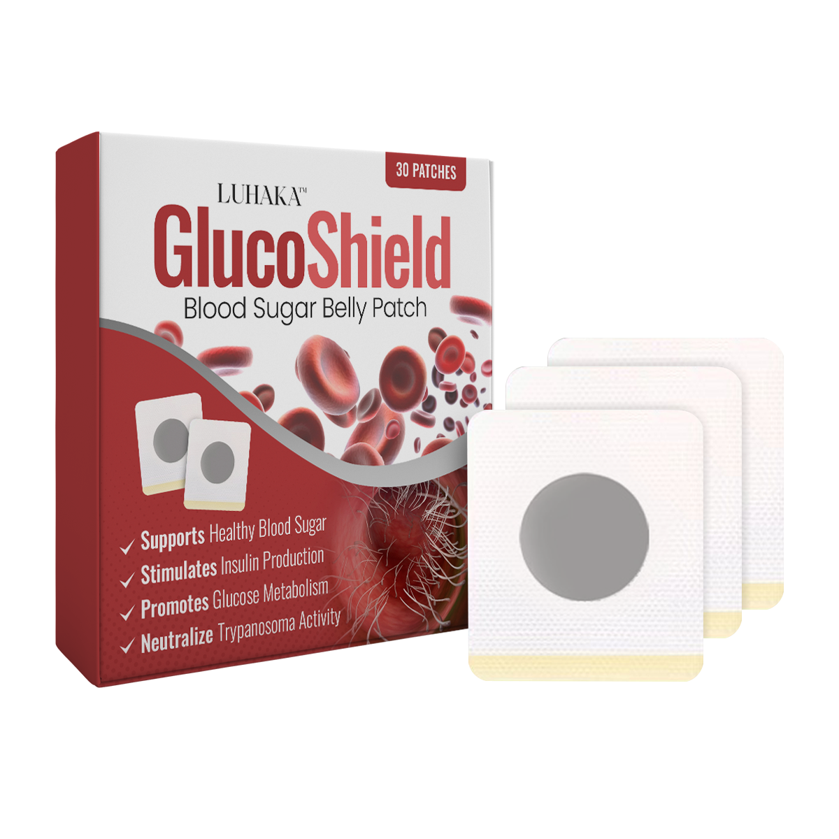 Luhaka™ GlucoShield Blood Sugar Belly Patch -Ultra10